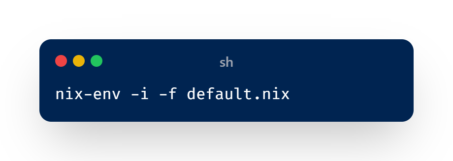 install